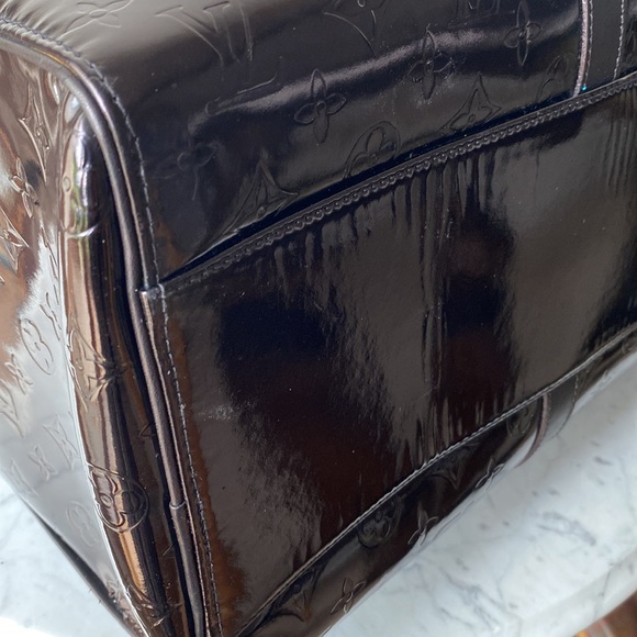 Authentic Louis Vuitton Mercer Vernis Keepall Travel Bag code BA 0998 - Picture 11 of 15